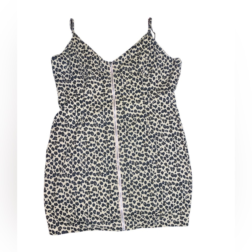 Iris • Animal Print • Dress with Spaghetti Straps